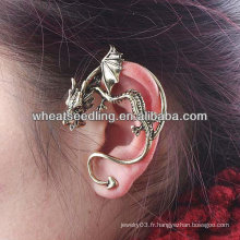 Hot Sale Dragon Ear Bouton Vintage Vintage Earring Ear Clip EC04